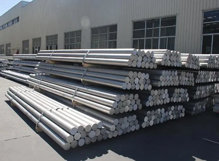 Hot Sale High Purity Aluminum Rods 6063 6061 7075 Can Be Cut Factory Direct Sales Round Bar for Building Material in Stock